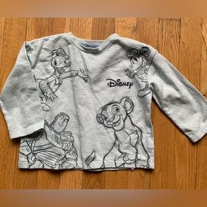 Cute !New! Disney Pullover/Sweater Size 12-18months